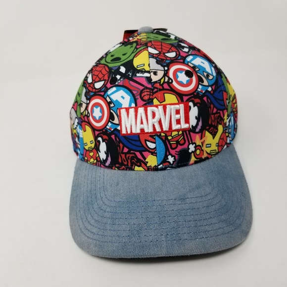 Marvel Accessories - NWT...MARVEL COMICS HAT. ONE SIZE. ADJUSTABLE.